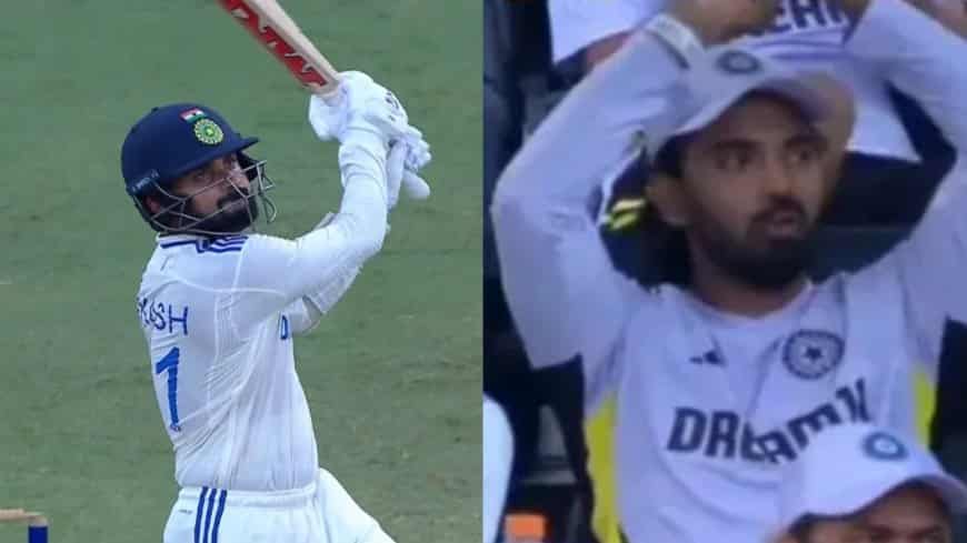 Watch: KL Rahul yells, B****c**d as Akash Deep whacks Pat Cummins for a massive six