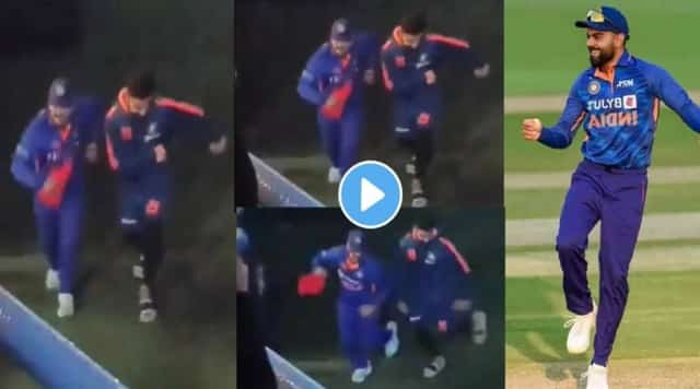 Image for INDvSL: Watch Virat Kohli, Ishan dance at Eden Gardens laser show after clinching the ODI series against Sri Lanka