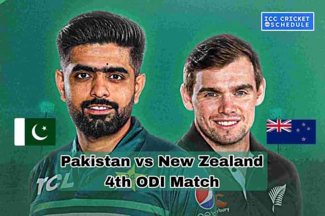 Image for PAK vs NZ 4th ODI Dream11 Prediction, Pitch Report, Expected Playing XI, and More | New Zealand Tour of Pakistan 2023 ODI Series