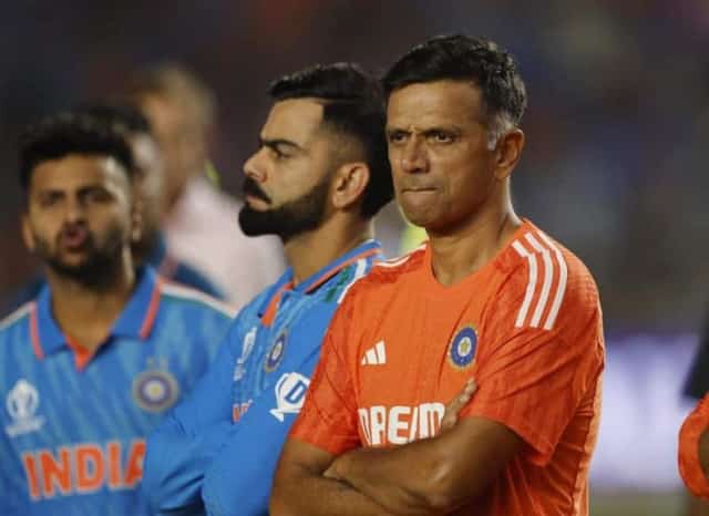 Image for IND vs AUS: Can't see Indian boys go emotional: Rahul Dravid after India losing World Cup 2023 Final to Australia