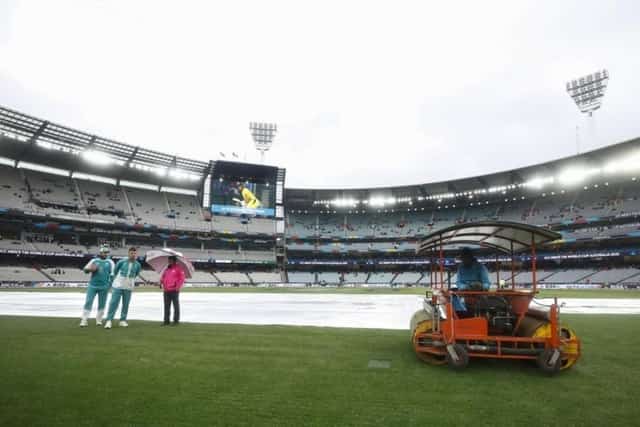 Image for Cyclone Threatens Australia's Bid for a Sixth ODI World Title