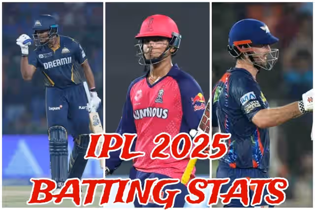 Image for TATA IPL 2025 ALL Batting Stats! Check All Details in ONE click