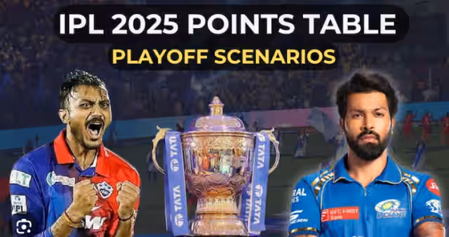 Image for Final Race to the IPL 2025 Playoffs: Mumbai Indians and Delhi Capitals pin hopes on one last clash for the last spot in the playoffs