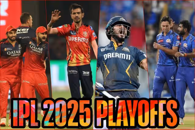 Image for IPL 2025 Playoff Schedule, Venues, Dates, Format, and All You Need To Know!