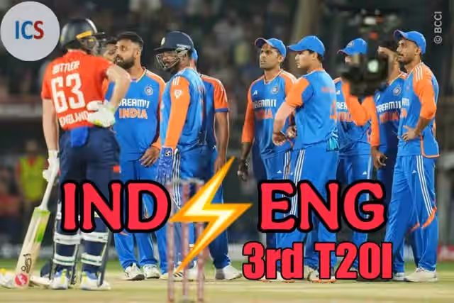 Image for "England's Comeback" Varun's Fifer in Vain as England Clinches Rajkot T20I