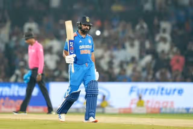 Image for HITMAN is BACK! Rohit Sharma Stamped his Comeback with a TON in the Cuttack ODI