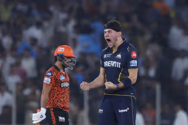 Image for Gujarat Titans Punched Down Desperate Sunrisers Hyderabad by 38 runs!
