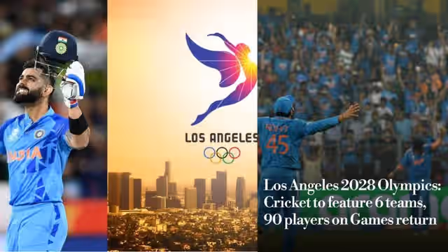 Image for Olympics Cricket: Cricket in the 2028 Los Angeles Olympics: 6 teams to take part, USA's participation fixed..!