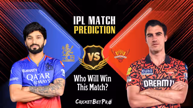 Image for IPL 2025 RCB vs SRH Match Prediction: Who will win today's match? RCB thrive to move to the table top in new venue