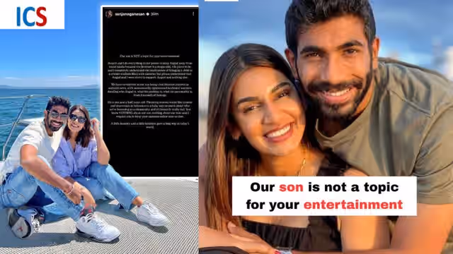Image for 'Our Son is not a subject of entertainment', Sanjana Ganesan knocks down trolls ridiculing Baby Angad Bumrah