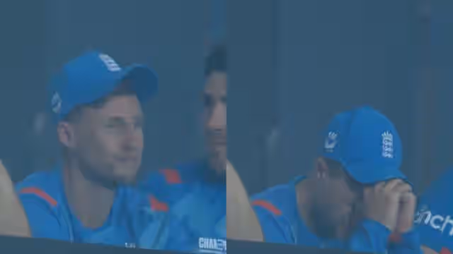 Image for Watch: Joe Root cries in a dressing room as Afghanistan eliminates England from ICC Champions Trophy 2025