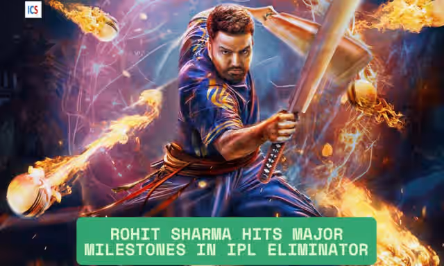 Image for Top 3 milestones Rohit Sharma aced in the Eliminator match against the Gujarat Titans