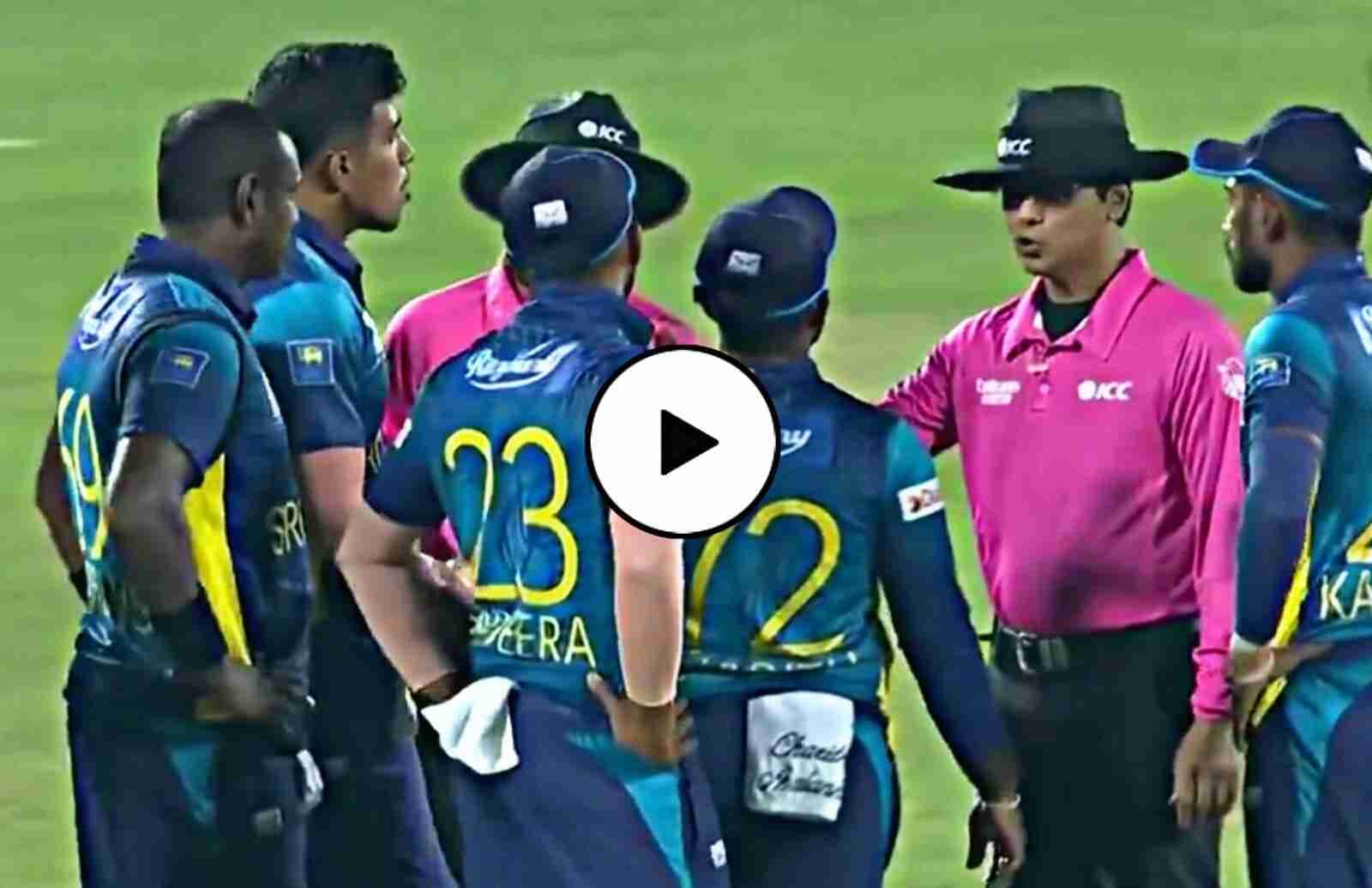 Watch: DRS Drama in Bangladesh vs Sri Lanka Match | On-field umpire gives out, but 3rd umpire says Not Out despite the Edge