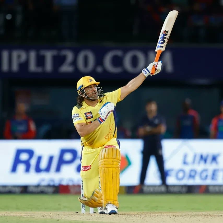 MS Dhoni shatters four massive record in T20s after his brutal 37 against Delhi Capitals