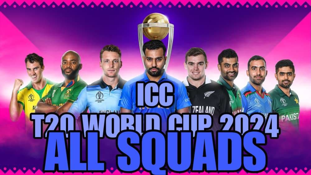 T20 World Cup 2024: All Squads for ICC Men's T20 WC 2024 | Check out T20 World Cup Full Squads 2024