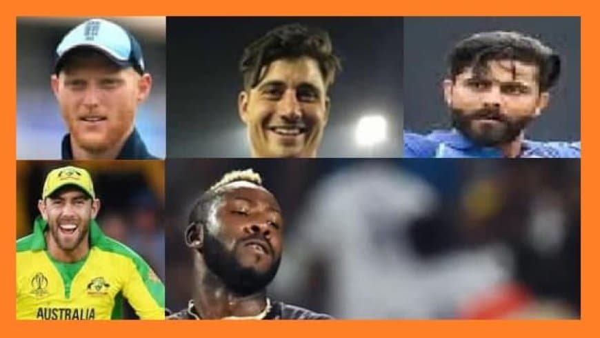 The Top 5 list for the Most Valuable player of IPL 2020