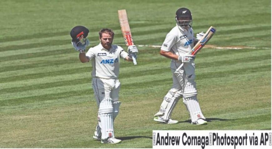 New Zealand took up 1-0, as the hosts beat West Indies by an innings and 134 runs in 1st Test