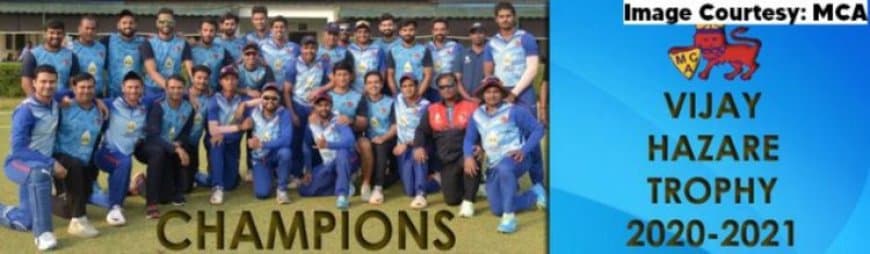 Vijay Hazare Trophy 2021: Mumbai wins Vijay Hazare Trophy 2021 thrashing Uttar Pradesh