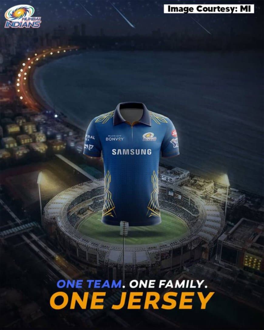 Vivo IPL 2021: Mumbai Indians unveils their jersey for the upcoming Vivo IPL 2021