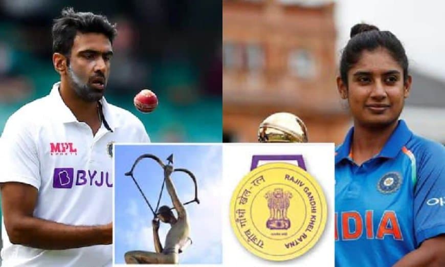 BCCI advanced names of R Ashwin and Mithali Raj for Khel Ratna, Bumrah for Arjuna Award