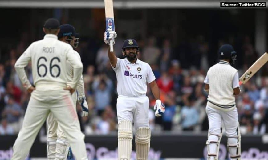 ENGvsIND: Rohit Sharma slams his first overseas hundred in 4th Test with a big six