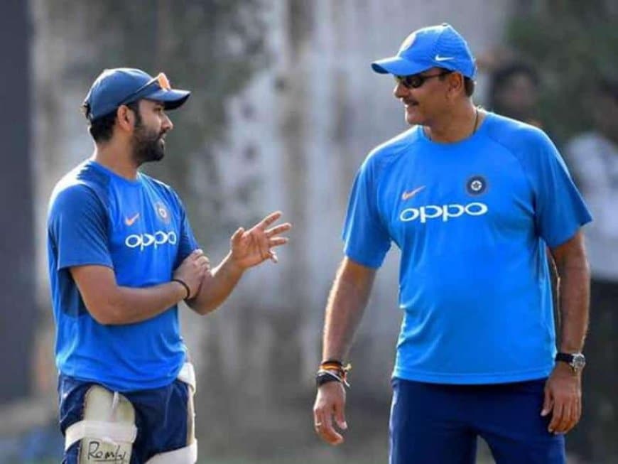 Rohit Sharma is already waiting in wings to take the T20I captaincy, says Ravi Shastri