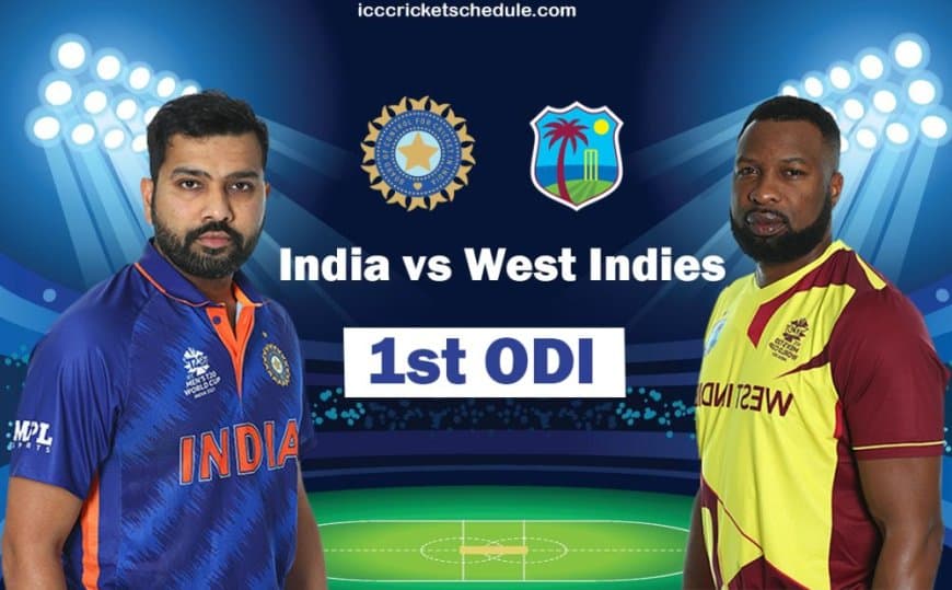 India vs West Indies 1st ODI Prediction, Fantasy Tips, Playing11, Pitch Report