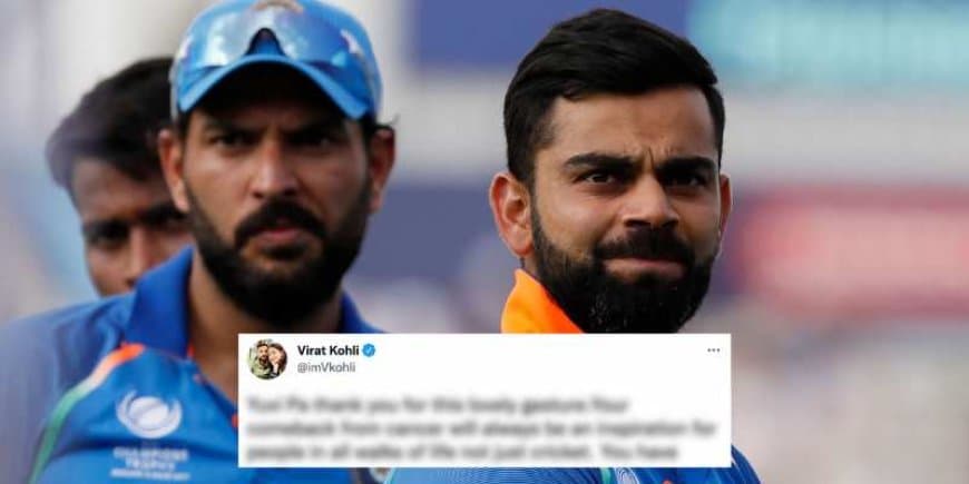 Virat Kohli responds to Yuvraj Singh?s heartfelt emotional letter for him