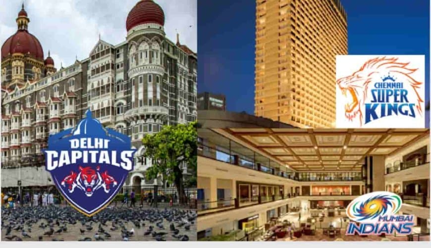 IPL 2022: A Look at&nbsp;All the Team Hotels in Mumbai. &nbsp;