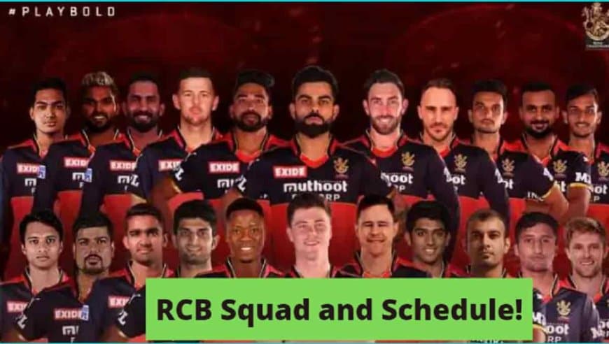 IPL 2022: Royal Challengers Bangalore (RCB) Squad 2022, Playing 11, Schedule.&nbsp;