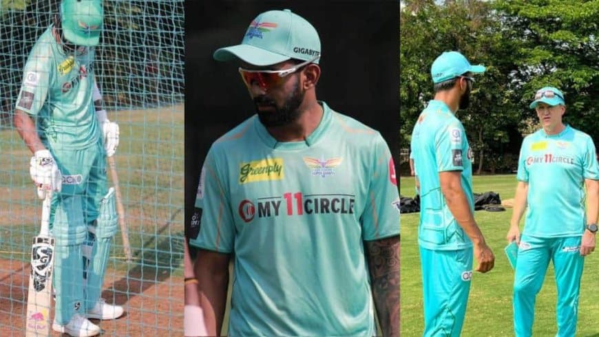 Lucknow Super Giants new jersey for IPL 2022, KL Rahul begin his IPL training