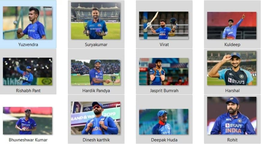 T20 World cup 2022: Best Predicted Playing XI for India in the T20 World Cup 2022