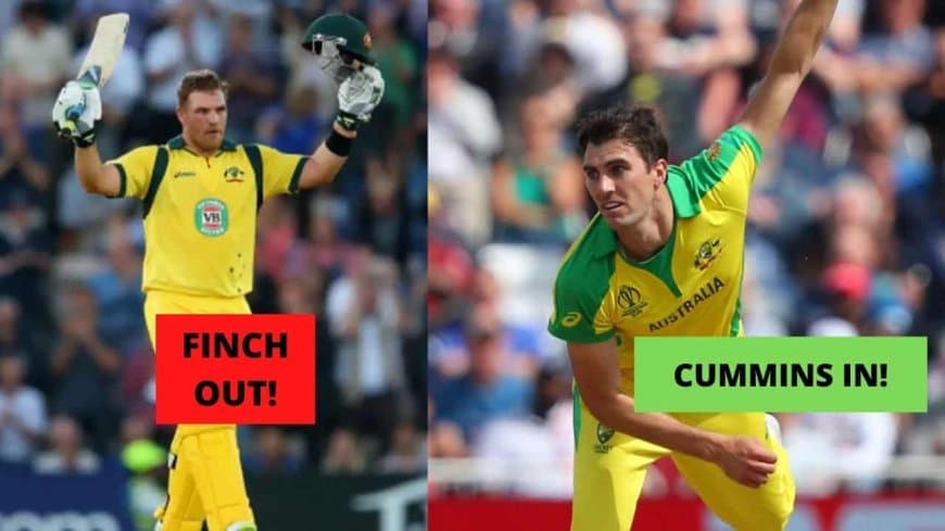 Pat Cummins Set to Replace Aaron Finch as Australian ODI Captain. 2022.