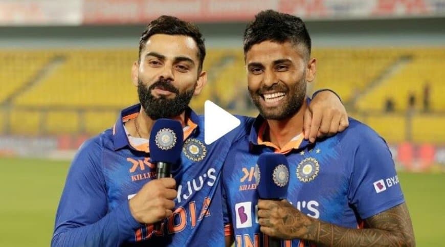 Virat Kohli Interview: Suryakumar Yadav took Virat Kohli's funny interview, know what Kohli said in one click