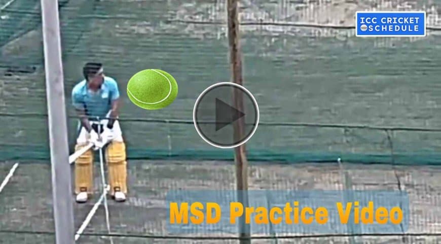 IPL 2023: Chennai Super Kings captain Mahendra Singh Dhoni picked up the bat, and was seen hitting long sixes in the nets