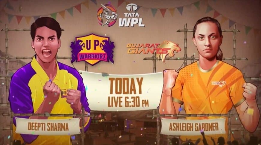 WPL 2023: UP Warriorz vs Gujarat Giants, 3rd Match Women IPL 2023