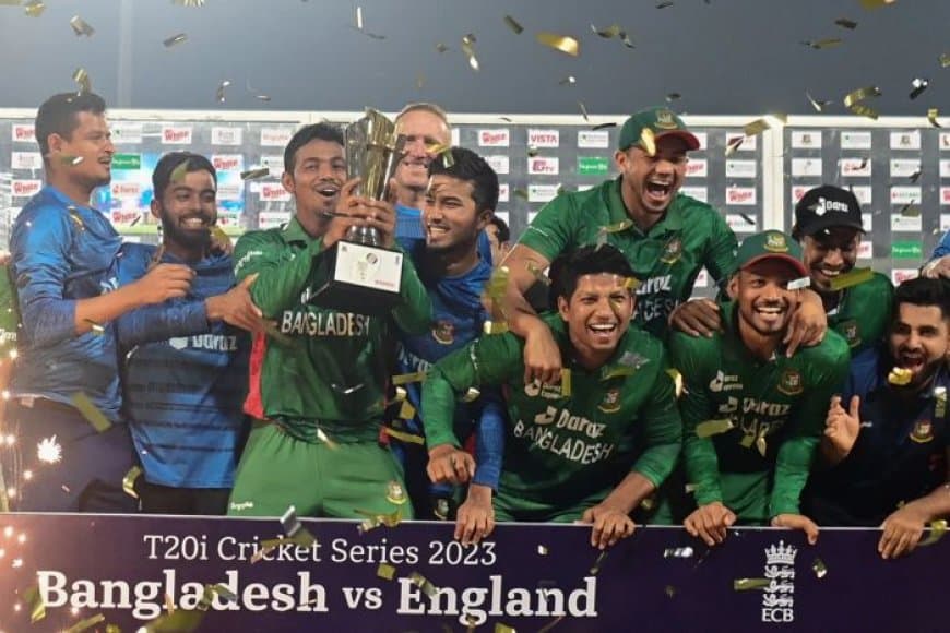 ENG vs BAN: Bangladesh whitewashed England 3-0 in the T20I series. Read Full Details here