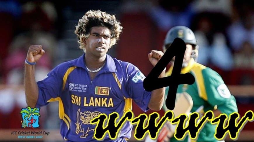 Watch: Malinga Took 4 wickets in 4 balls on this day in the 2007 World Cup | Lasith Malinga's 4 balls, 4 wickets vs South Africa