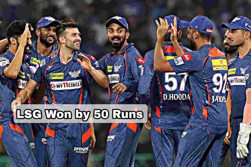 IPL 2023: LSG beat DC by 50 runs, Mark Wood Takes Five-Wicket Hall | Match review PBKS vs KKR