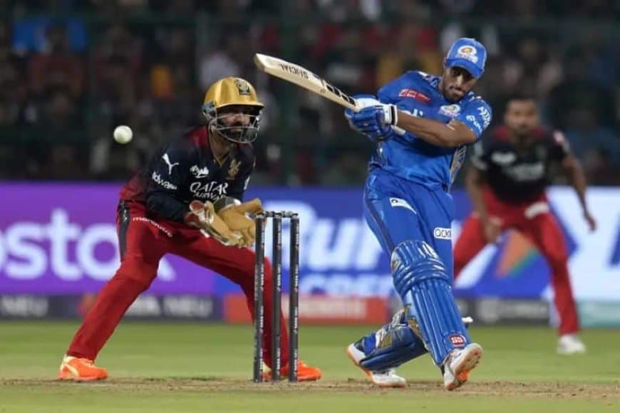 RCB vs MI: RCB's perfect bowling start thumps MI but MI bounced back in death | IPL 2023