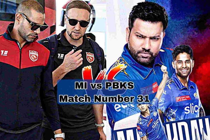 IPL 2023, MI vs PBKS: Expected Playing 11, and Head-To-Head