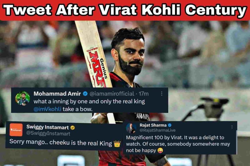 Virat Kohli Century: War broke out on Twitter after Virat Kohli's century | IPL 2023