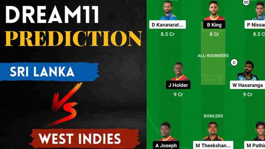 SL vs WI Dream11 Prediction, Harare Sports Club Pitch Report | ICC World Cup Qualifiers 2023 Super Six Sri Lanka vs West Indies Dream11 Team