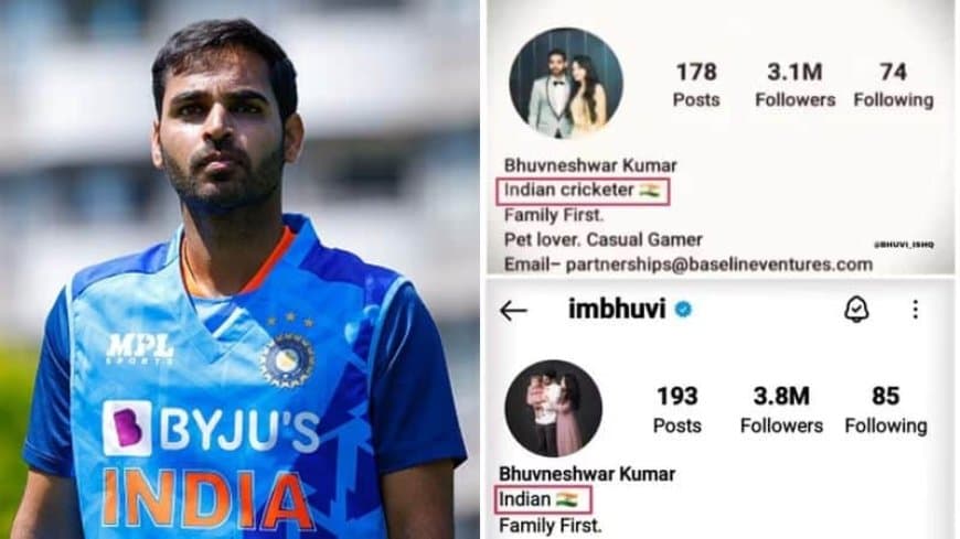 Bhuvneshwar Kumar planning retirement? drops 'cricketer' from his Instagram bio, sparks rumours