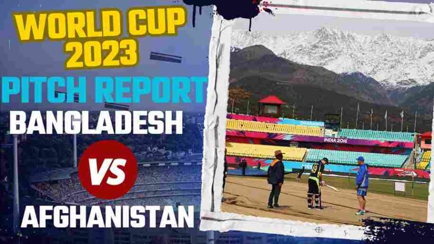 BAN vs AFG, HPCA Stadium Dharamsala Pitch Report &amp; Weather Forecast | Bangladesh vs Afghanistan ODI Records &amp; Stats, ICC Men's ODI World Cup 2023