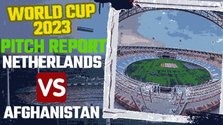 NED vs AFG World Cup 2023, Ekana Cricket Stadium Lucknow Pitch Report | Netherlands vs Afghanistan ODI Records &amp; Stats, Lucknow Weather Forecast