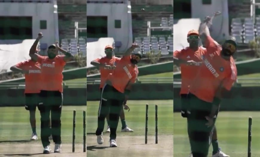 IND vs SA: Watch: Jasprit Bumrah replicates R Ashwin?s bowling action in nets