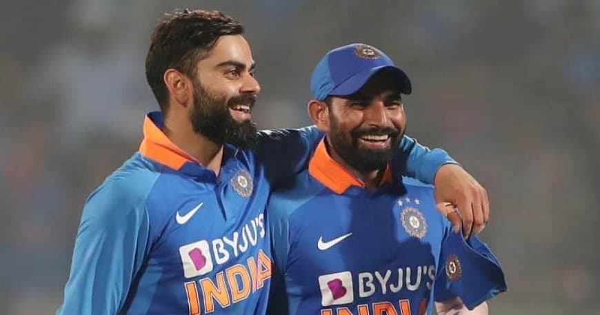 "Mubarak Ho Lala"; Said Virat Kohli, Congratulating Shami on being honored with the Arjuna Award 2023-24