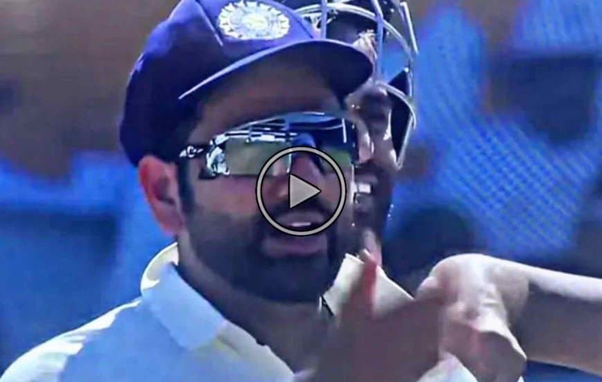 IND vs ENG: ?Koi bhi garden me ghuumega to" Rohit Sharma caught abusing his teammates on the stump mic