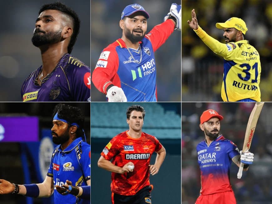 IPL 2025: Predicted Captains of All 10 Franchises for the upcoming season of the IPL